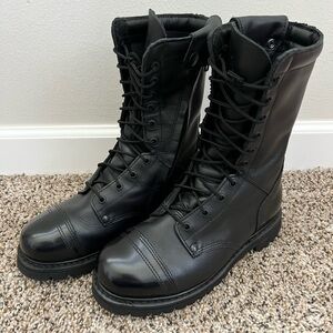 Rocky Black Tactical Boots High-Top Durable